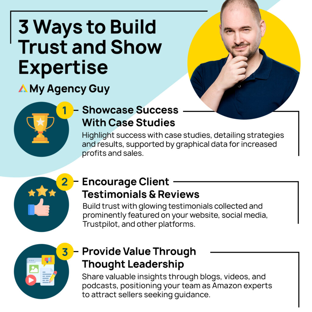 Amazon Agency Operations 3 Ways for Amazon Agencies to Build Trust and Show Expertise